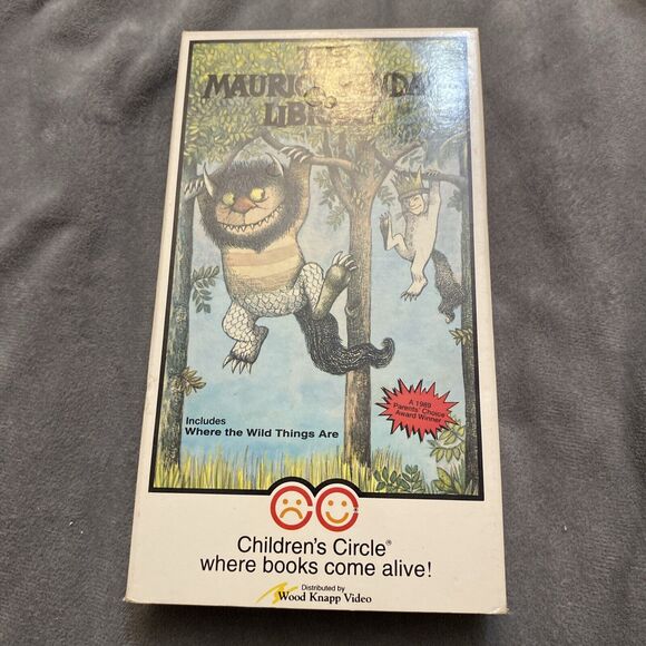 Where The Wild Things Are And The Little Engine That Could Vintage VHS Tapes - Picture 5 of 7